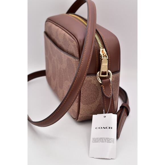 Coach Jamie Camera Bag In Signature Canvas With Halloween Print Pumpkin NWT 2025 - Picture 13 of 16